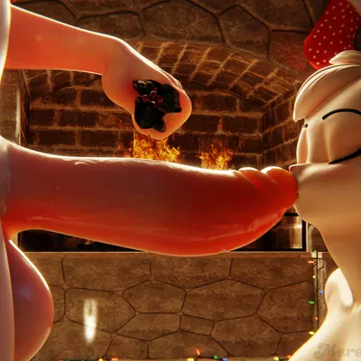 aak (arknights), bunni (valorlynz) (arknights, christmas) created by mereo