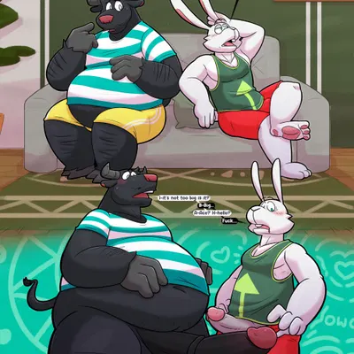 ace cottontail, tyler laurent (the human heart (game)) created by leothelionel