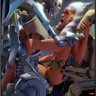 ahsoka tano, general grievous (star wars, star wars: the clone wars) created by ssevisx