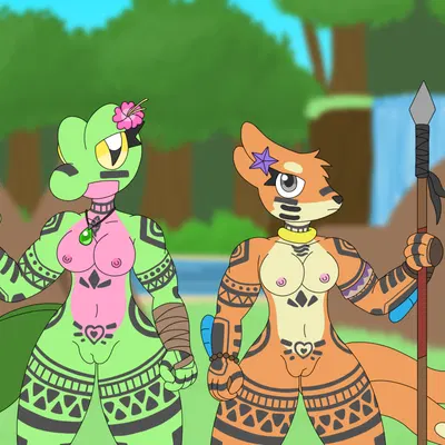 aki waihana, fan character, fern shinamori (nintendo, pokemon) created by ninjatreecko