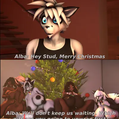 alba (atoastedorange), alicia (atoastedorange), ariana (atoastedorange) (christmas) created by atoastedorange