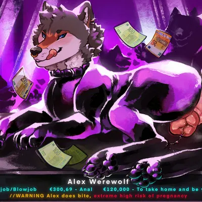 alex (alexwerewolf ad) created by lynx scenting