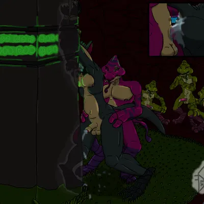 alpha spitter (regalbuster), kivuli (regalbuster), spitter lizard (regalbuster) (prowler (game)) created by dynoddiprydain