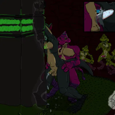 alpha spitter (regalbuster), kivuli (regalbuster), spitter lizard (regalbuster) (prowler (game)) created by dynoddiprydain