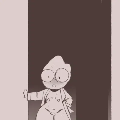 alphys, gaster (undertale, undertale (series)) created by lmilkdog