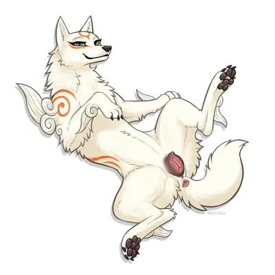 amaterasu (okami) (capcom, clover studio) created by digitoxici
