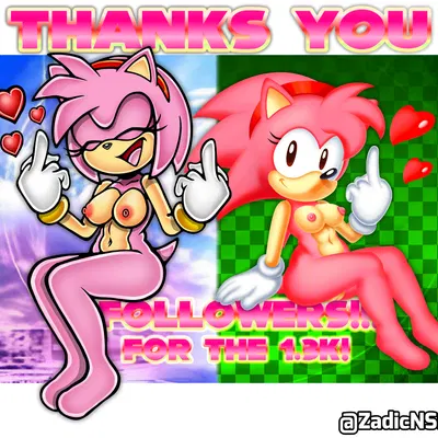 amy rose, classic amy rose (classic sonic (universe), sega) created by zadicnsfw