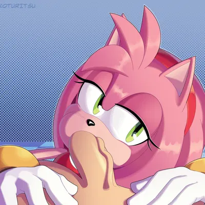 amy rose (sega, sonic the hedgehog (series)) created by koturitsu