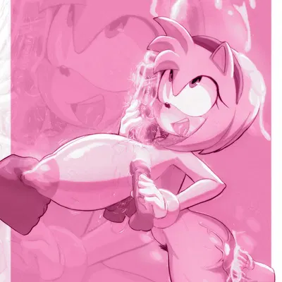 amy rose (sega, sonic the hedgehog (series)) created by sakefanx