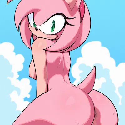 amy rose (sega, sonic the hedgehog (series)) created by scrimblocrimbo