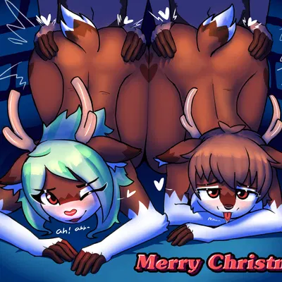 ande (hima nsfw), himalaya (hima nsfw) (christmas) created by hima nsfw