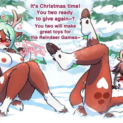 ande (hima nsfw), himalaya (hima nsfw) (christmas) created by hima nsfw