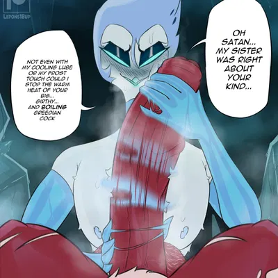 andrealphus (helluva boss), crimson (helluva boss) (hellaverse, helluva boss) created by leponsart