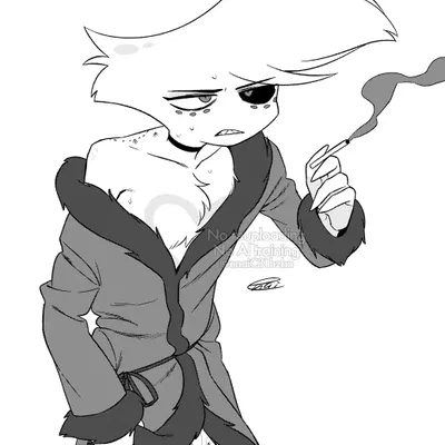 angel dust (hazbin hotel, hellaverse) created by enaic31