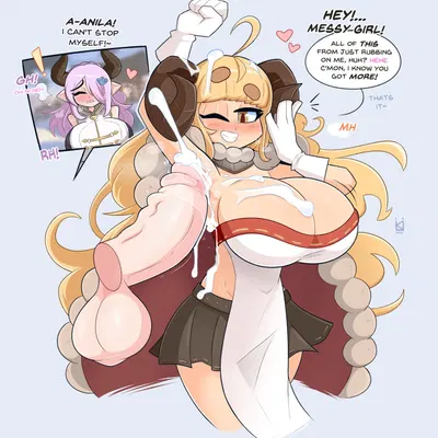 anila (granblue), narmaya (cygames, granblue fantasy) created by kilinah