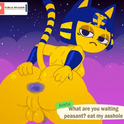 ankha (animal crossing) (animal crossing, ankha zone) created by ike marshall