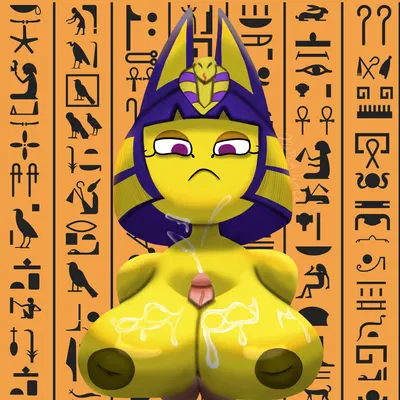 ankha (animal crossing) (animal crossing, nintendo) created by nopestilence