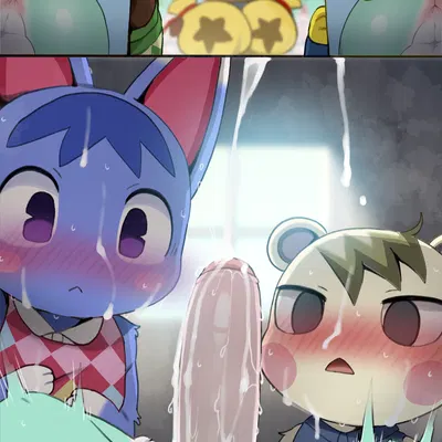 ankha (animal crossing), beau (animal crossing), marshal (animal crossing) (animal crossing, nintendo) created by dagasi