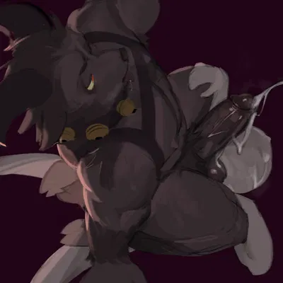 anon, krampus (christmas) created by kogito