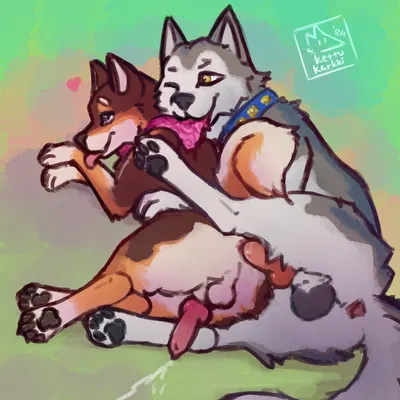 anvil (hakudoge), unnamed character (kettukarkki) created by kettukarkki