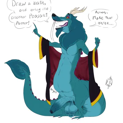 ao guang, dragon king (asian mythology, chinese mythology) created by baghikat