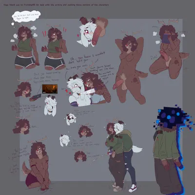 asriel dreemurr, dess holiday (deltarune, nirvana) created by arino