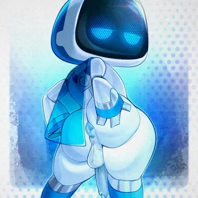 astro (astro bot) (astro bot (series)) created by xu53r
