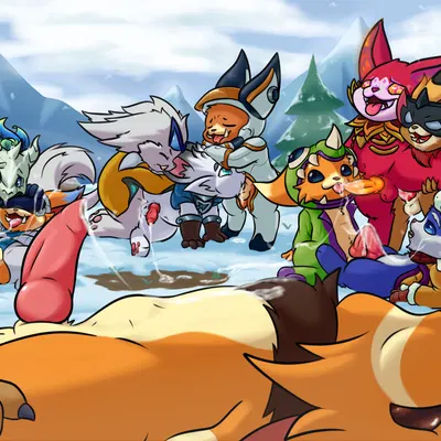 astronaut gnar, gnar (lol), gnar la ilusion (league of legends, legends of runeterra) created by kakau221