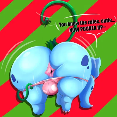 axel the bulbasaur (christmas, nintendo) created by tepigfan101