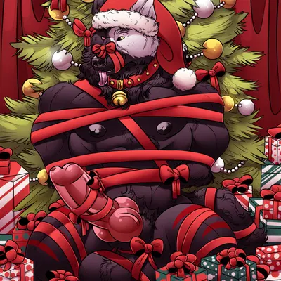 azki (azki wolf) (christmas) created by afoxywitch