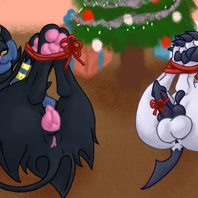 azu (freetao), tao (freetao) (christmas, nintendo) created by freetao