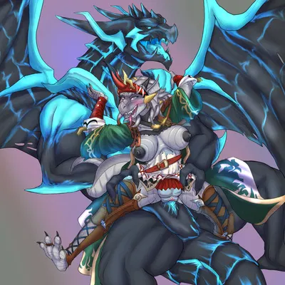 bahamut, darra (dungeons and dragons, final fantasy) created by prometheuzone