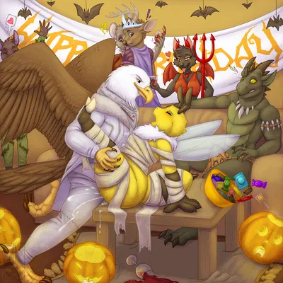 bailey (bailey beatrix) (halloween) created by dreamydraemon