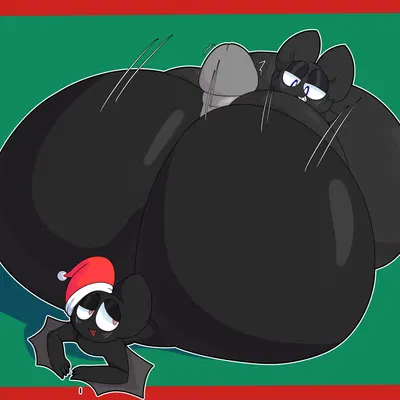 batt the bat, heart (cyandrive98) (christmas) created by cyandrive98