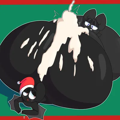 batt the bat, heart (cyandrive98) (christmas) created by cyandrive98