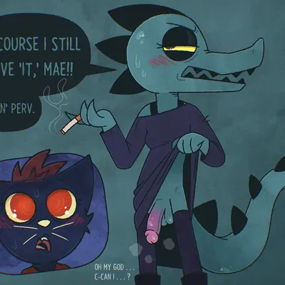 bea santello, mae borowski (night in the woods) created by yaldabroth