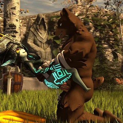 bear (petruz), midna (nintendo, the legend of zelda) created by thevestige