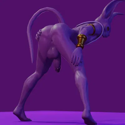 beerus (dragon ball, dragon ball super) created by foxmccloud287