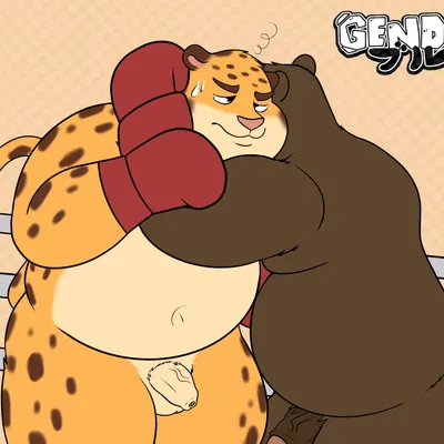 benjamin clawhauser (disney, zootopia) created by gendomx