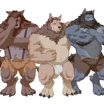 bernard (lustful desires), caleb (lustful desires), logan (lustful desires) (lustful desires, mythology) created by lesaly