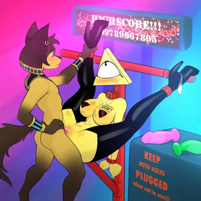 bill cipher (disney, gravity falls) created by nitrat