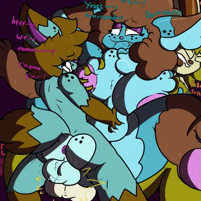 biscuit (chibitay), chibi (chibitay), muffin (chibitay) created by chibitay