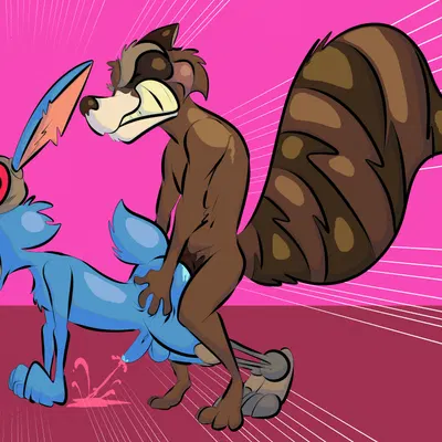 blackjack o'hare, rocket raccoon (guardians of the galaxy, marvel) created by joesanchez