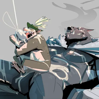 blaidd (elden ring), boc the seamster (elden ring, fromsoftware) created by galanartworks