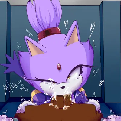 blaze the cat (sega, sonic the hedgehog (series)) created by nes panda