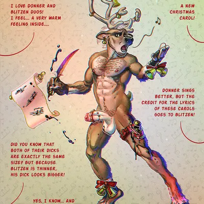 blitzen (christmas) created by hotsatyr