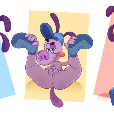 bloofy (inside out) (disney, inside out) created by enookie