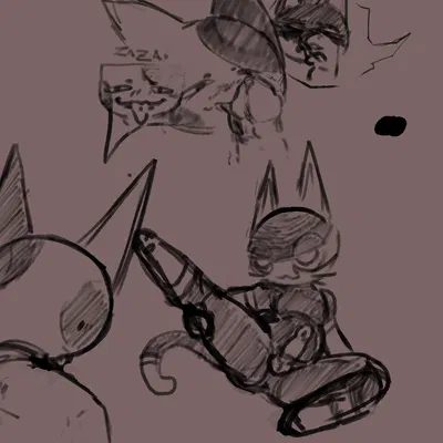 bob (animal crossing), punchy (animal crossing) (animal crossing, nintendo) created by spiral2005