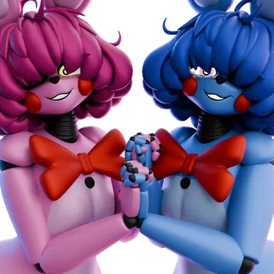 bonnet (fnafsl), puppet bonnie (fnafsl) (five nights at freddy's, scottgames) created by jordevoir (artist)