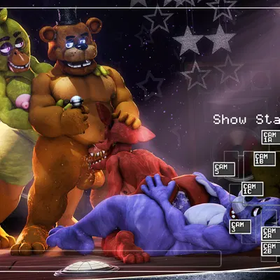 bonnie (fnaf), chica (fnaf), classic chica (fnaf) (five nights at freddy's, scottgames) created by moonwulf